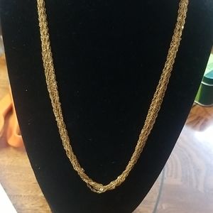 14kt multi chain necklace